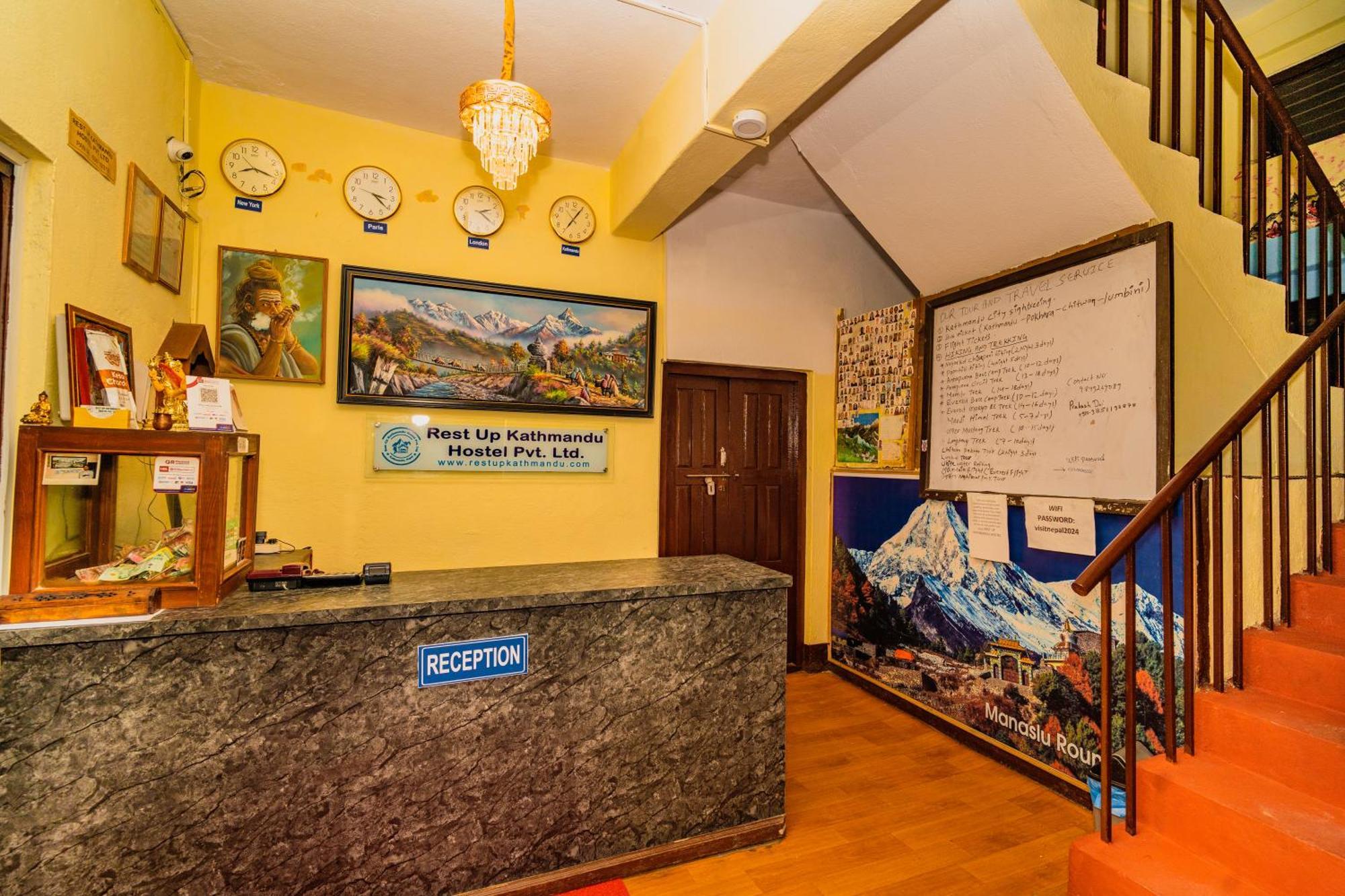 Rest Up Kathmandu Hostel מראה חיצוני תמונה